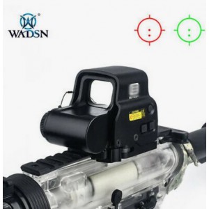 Коллиматорный прицел Red/Green Holographic Hybrid Sight EXPS- Black (with Logo) WY-126-BK [WADSN]